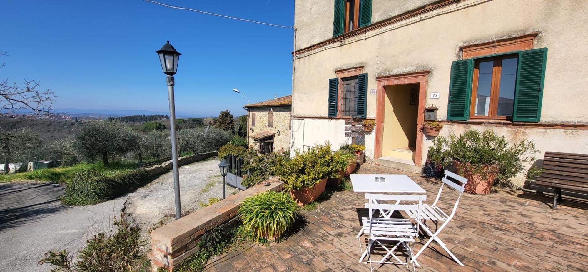 Ferienwohnung I Voltoni Di Corsignano Siena Exterior foto